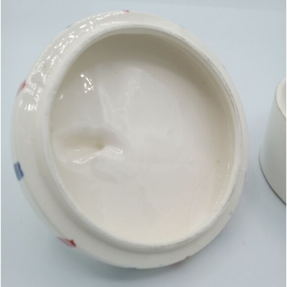 Vintage Kitsch Mouse Cheese Jar Viking Handmade Japan Funny Midcentury Decor - Picture 12 of 16